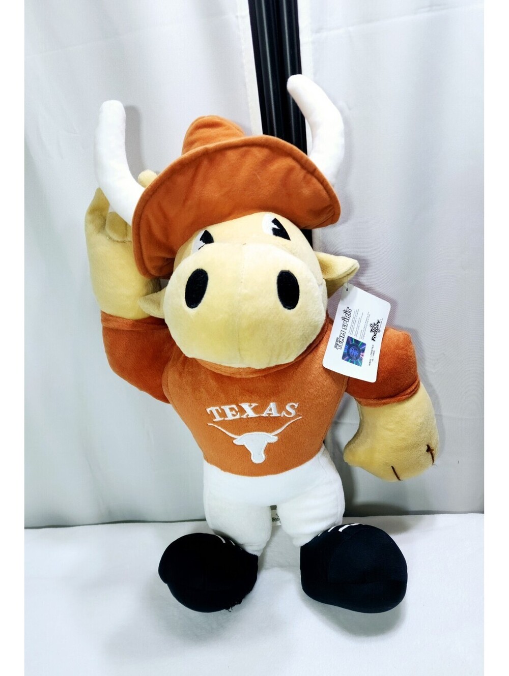 Texas Longhorns Bevo Mascot Plush Team Spirit Stuffed Animal Toy NCAA